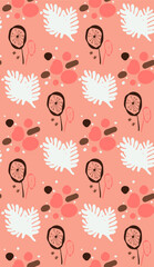 Poster - Bright colors of seamless pattern.