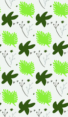 Poster - Bright colors of seamless pattern.