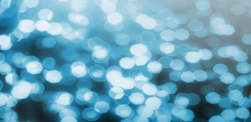 Wall Mural - blurred backdrop, blurred background, circle blur, bokeh blur from the light shining through as a ba