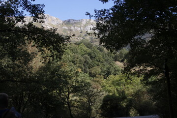 Sticker - Mountains in the interior of Basque Country