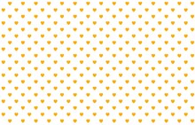 Seamless Background With Yellow Hearts