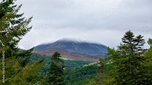 Photographie View from the Garry Bridge in Pitlochry in Scotland