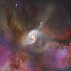 nebula an interstellar cloud of star dust. elements of this image furnished by nasa