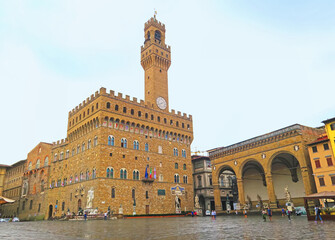 Wall Mural - Piazza della Signoria,Florence,Italy