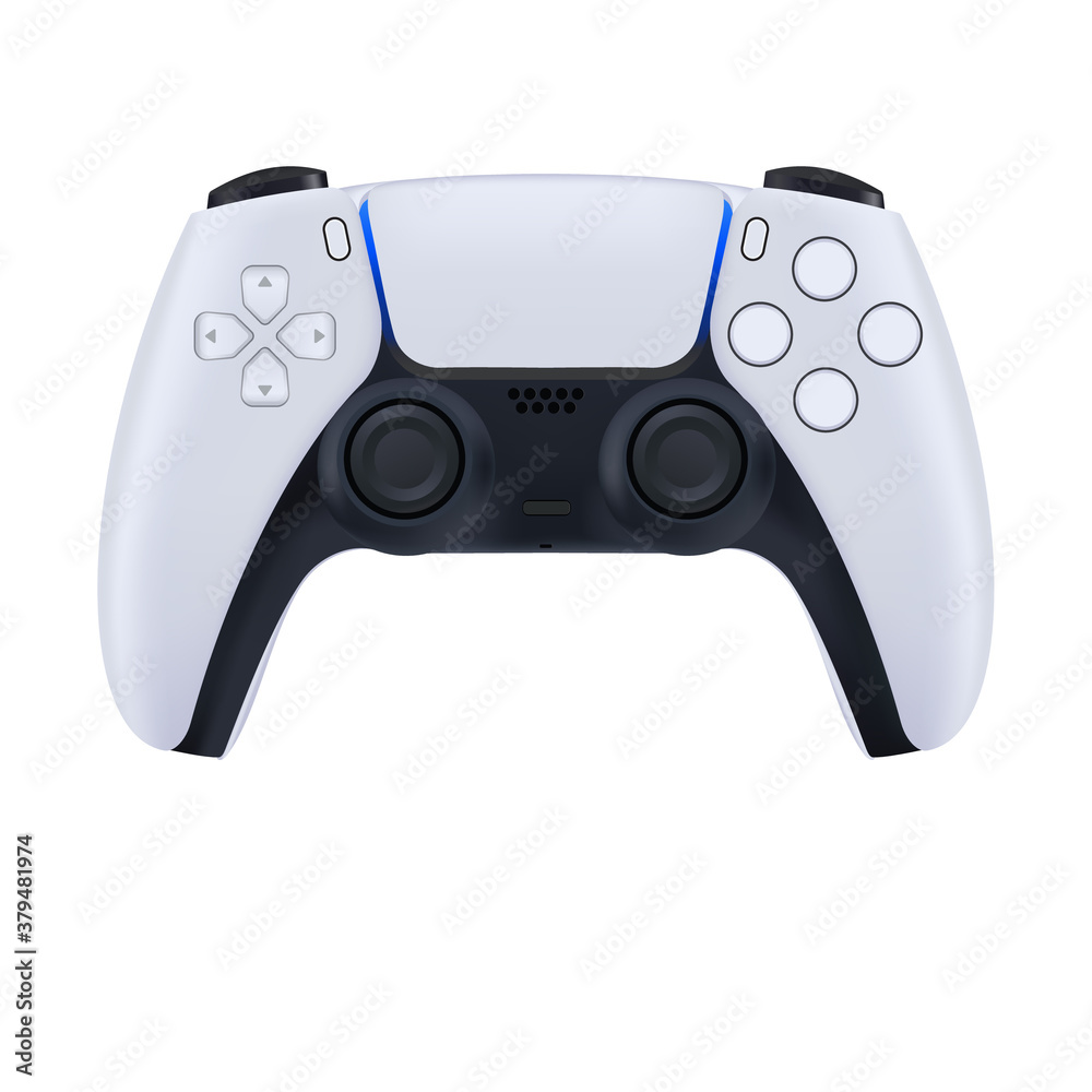 Realistic vector gamepad, video game controller icon Stock Vector ...