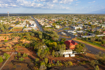 Poster - The town of Cobar in the far west of New South Wales, Australia.