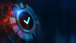 © putilov_denis - Standard quality control. Certification. Business, technology, internet and networking concept.