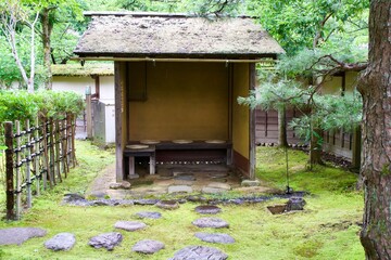 Wall Mural - The Japanese traditional tea house in Fukushima.