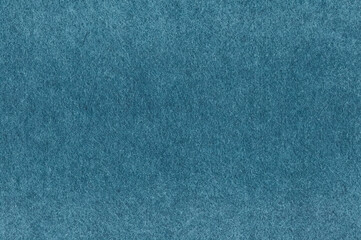 Canvas Print - Blue abstract background. Felt fabric texture. Warm fleecy fiber cloth surface.