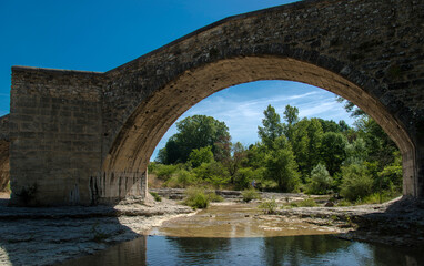 Canvas Print - Pont roman à Mane, France