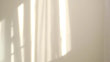 Morning Sun Lighting The Room, Shadow Background Overlays