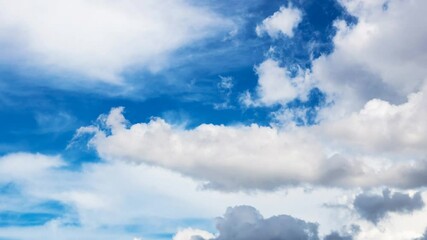 Canvas Print - Close up de nuvem e céu azul