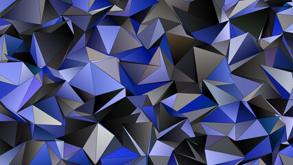 3d Triangles, abstract  background. Design wallpaper.