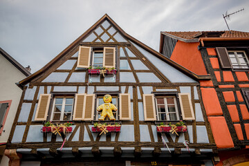 Poster - Maisons à colombages à Kaysersberg