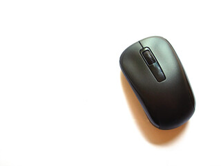 computer mouse on isolated  white