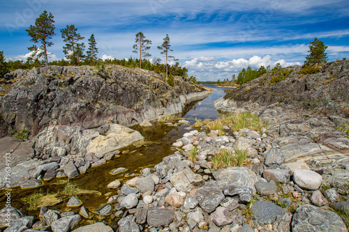 Karelia. Russia. Ladoga. Ri...