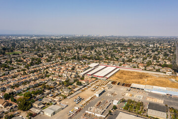 Poster - San Jose and Silicon Valley from Drone