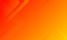 Dynamic Orange Background Gradient, Abstract Creative Scratch Digital Background, Modern Landing Page Concept Vector, With Line And Square Shape.