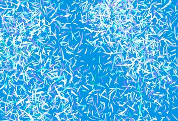  Light Blue, Green vector background with straight lines.