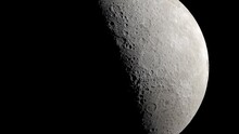 Extremely Detailed 4k Timelapse Of The Sun Rising On The Lunar Surface From The Moons Orbit, Lunar Reconnaissance Orbiter 2009
