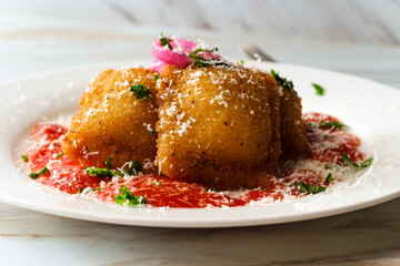 Wall Mural - Breaded Fried Toasted Ravioli