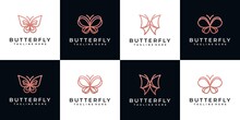 Awesome Butterfly Logo Collection,