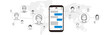 © yukipon00 - Chat app vector illustration smartphone