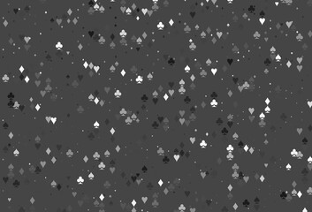 Wall Mural - Light Silver, Gray vector layout with elements of cards.