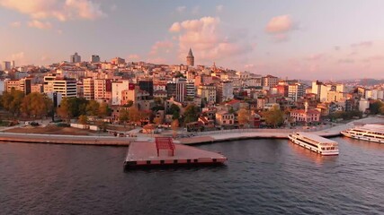 Wall Mural - Istanbul aerial views of main attractions