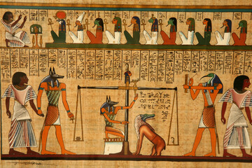 papyrus of the dead ancient egypt