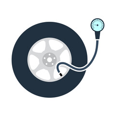 Sticker - Tire Pressure Gage Icon