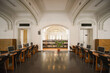 © Ibex.media/Stocksy - University library study room with vintage architecture