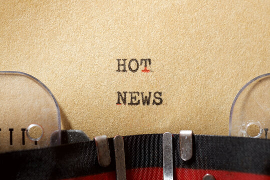 Hot news phrase