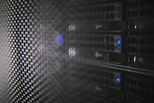 Research Supercomputer In A Server Room