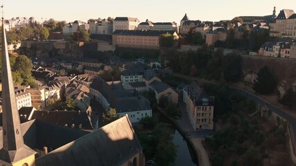 Poster - The capital of Kingdom Luxembourg