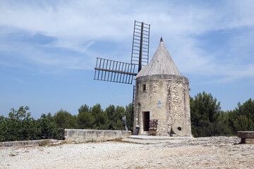 Poster - Windmühle von Daudet, Fontvieille