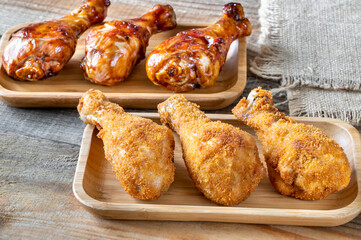 Sticker - Breaded and grilled chicken drumsticks