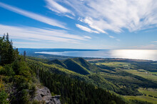 Beautiful HDR View From The Top Of The Mont Joseph, In Carleton-sur-mer, Canada