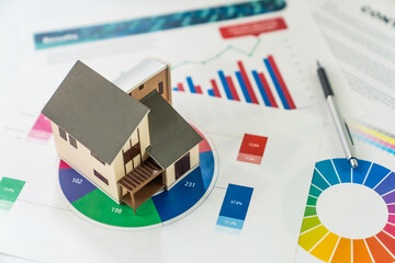 Poster - 住宅と統計　建築　設計