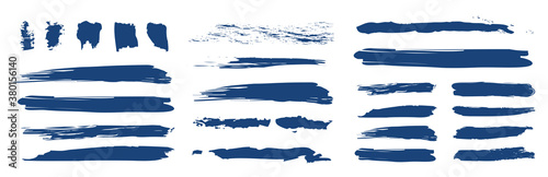 Fotomural Brush touch material, ink splash, handwritten texture, texture material, rough l