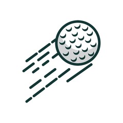 Poster - golf ball