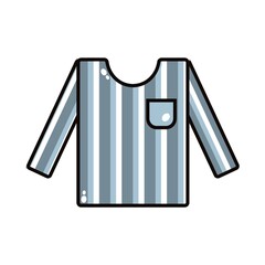 Canvas Print - referee uniform