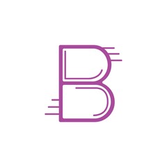 Canvas Print - Letter b