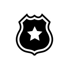 Poster - Police badge