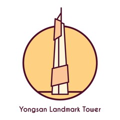 Canvas Print - yongsan landmark tower