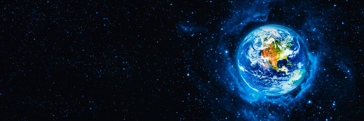Wall Mural - view of the earth from the moon.