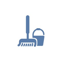 Sticker - Sweeper mop with bucket