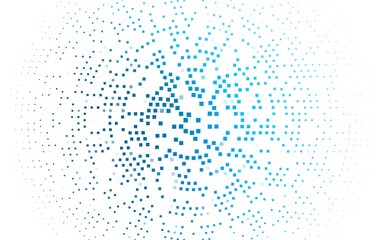 Wall Mural - Light BLUE vector layout with lines, rectangles. Abstract gradient illustration with rectangles. Modern template for your landing page.