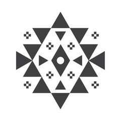 Sticker - Aztec pattern