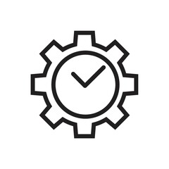 Poster - Clock settings icon